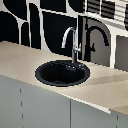 Schock Mono R 100 1.0 Bowl Granite Kitchen Sink & Waste