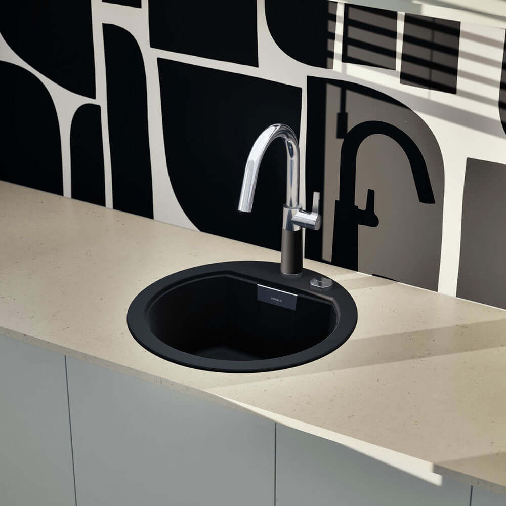 Schock Mono R 100 1.0 Bowl Granite Kitchen Sink & Waste
