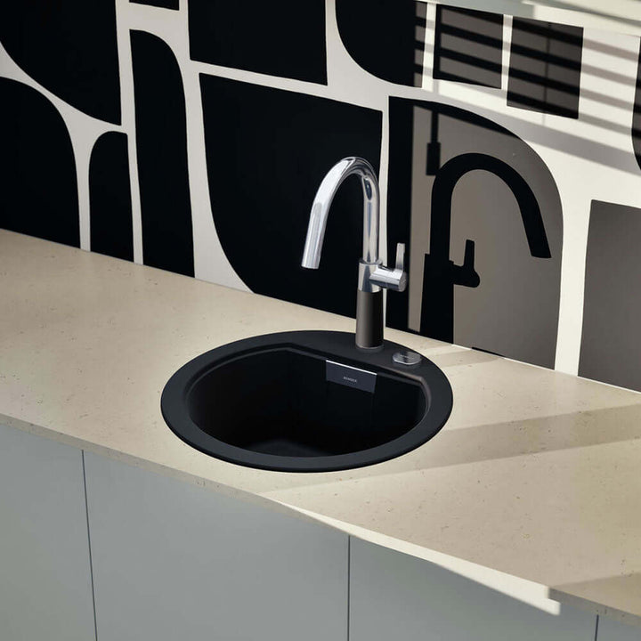 Schock Mono R 100 1.0 Bowl Granite Kitchen Sink & Waste