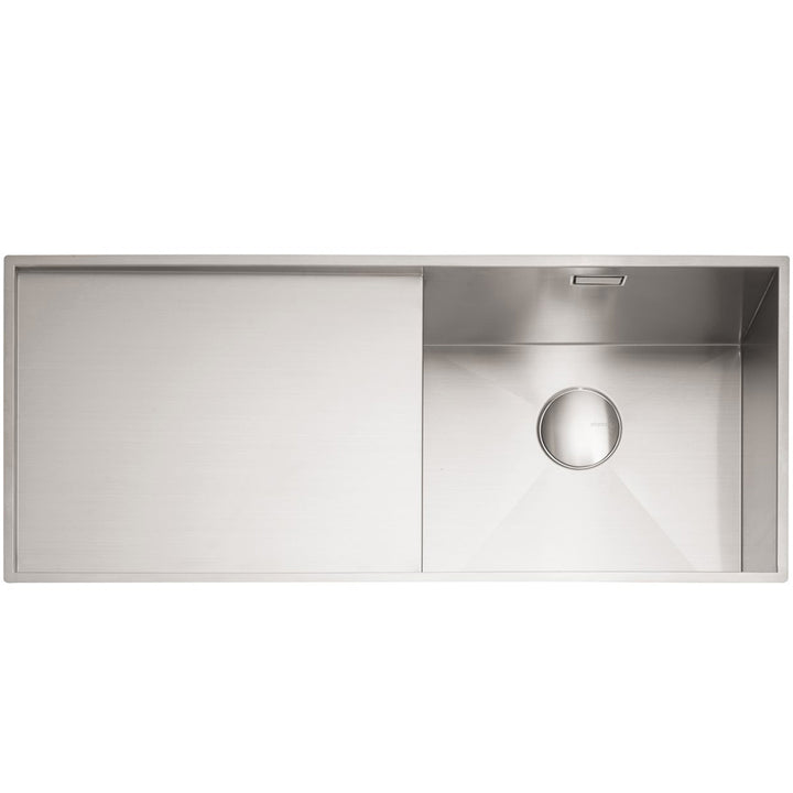 Caple Nada 100 1.0 Bowl Satin Stainless Steel Kitchen Sink & Waste LHD NA100L