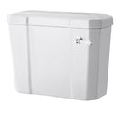 Hudson Reed Richmond White Low Level Cistern ONLY with Ceramic Lever Fittings NCS871B
