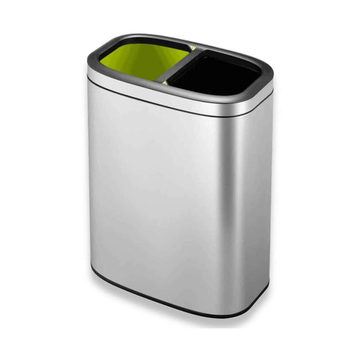 EKO Oli-Cube 5L+5L Open Top Dual Recycling Bin