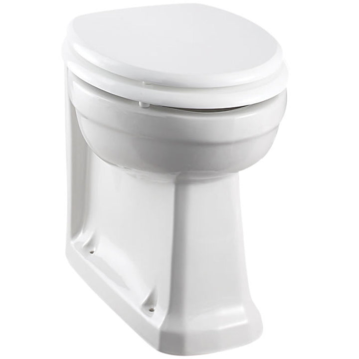 Burlington White Back to Wall Toilet Pan