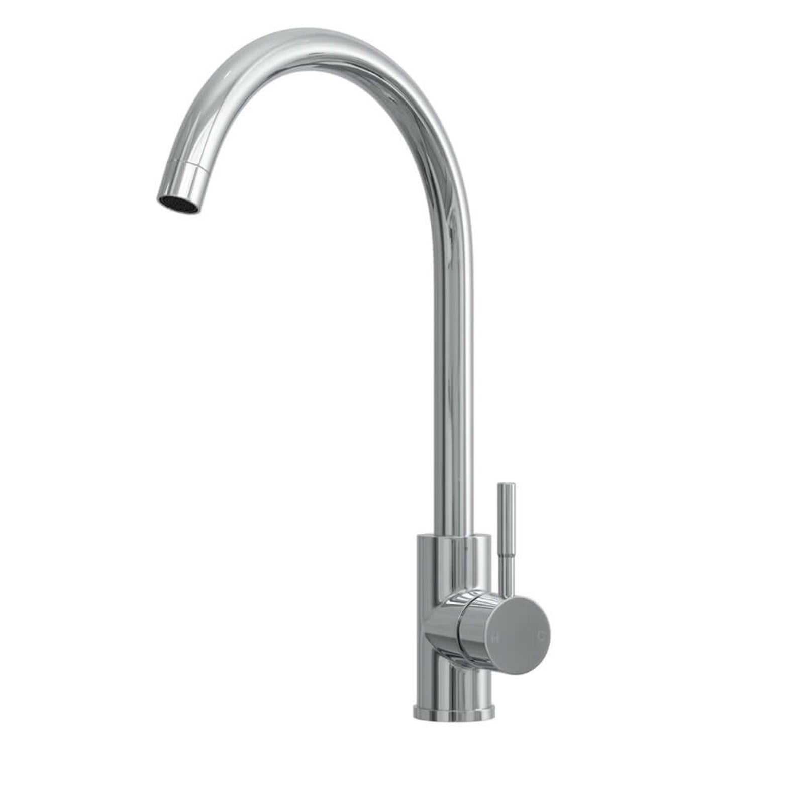 TOP FIX VITO Swan Neck Style Kitchen Mixer Tap