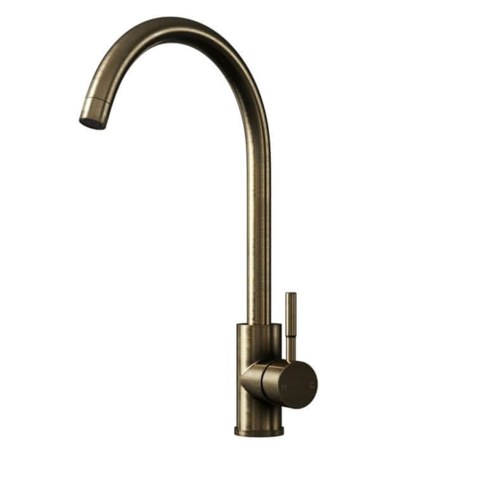 TOP FIX VITO Swan Neck Style Kitchen Mixer Tap