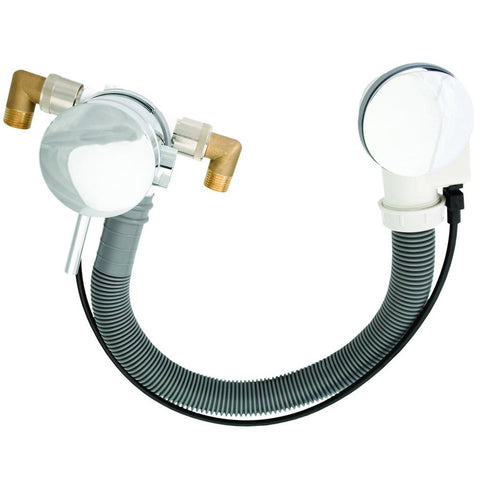 Deva Chrome 1.5'' Bath Fill & Overflow Waste PUW206