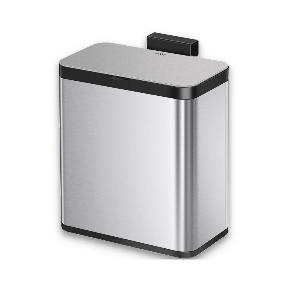 EKO Puro 7L Smooth Slide-Open Lid Steel Caddy
