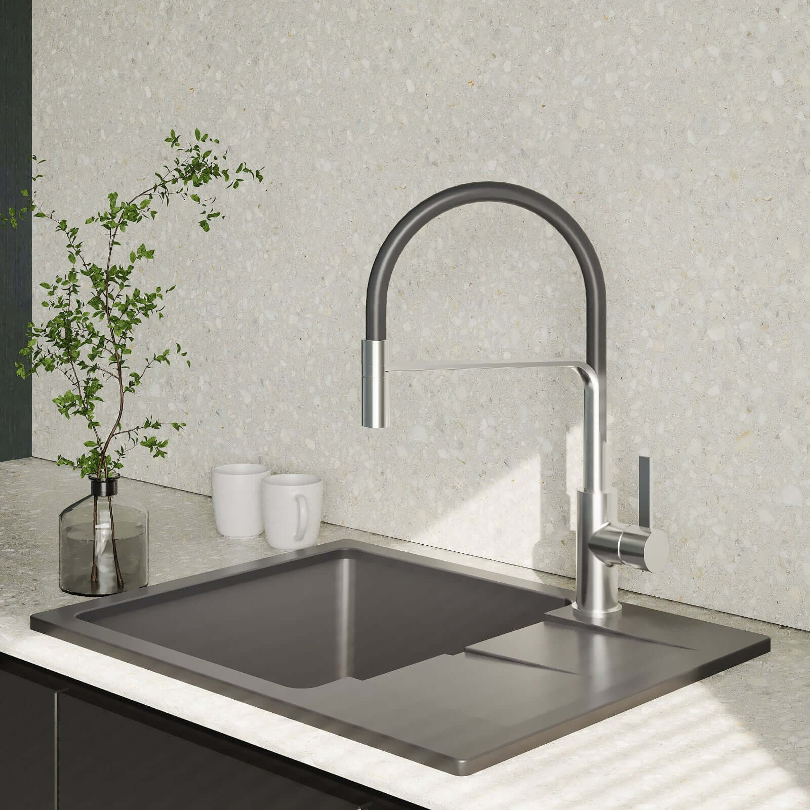 Reginox Avignon 10 1.0 Bowl Granite Kitchen Sink & Waste