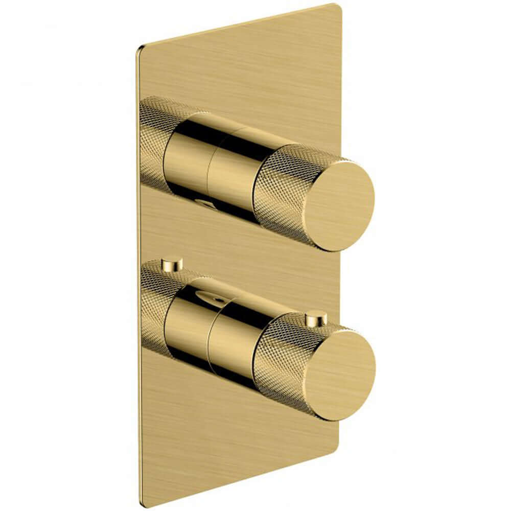 RAK Amalfi Thermostatic Dual Outlet Concealed Shower Valve