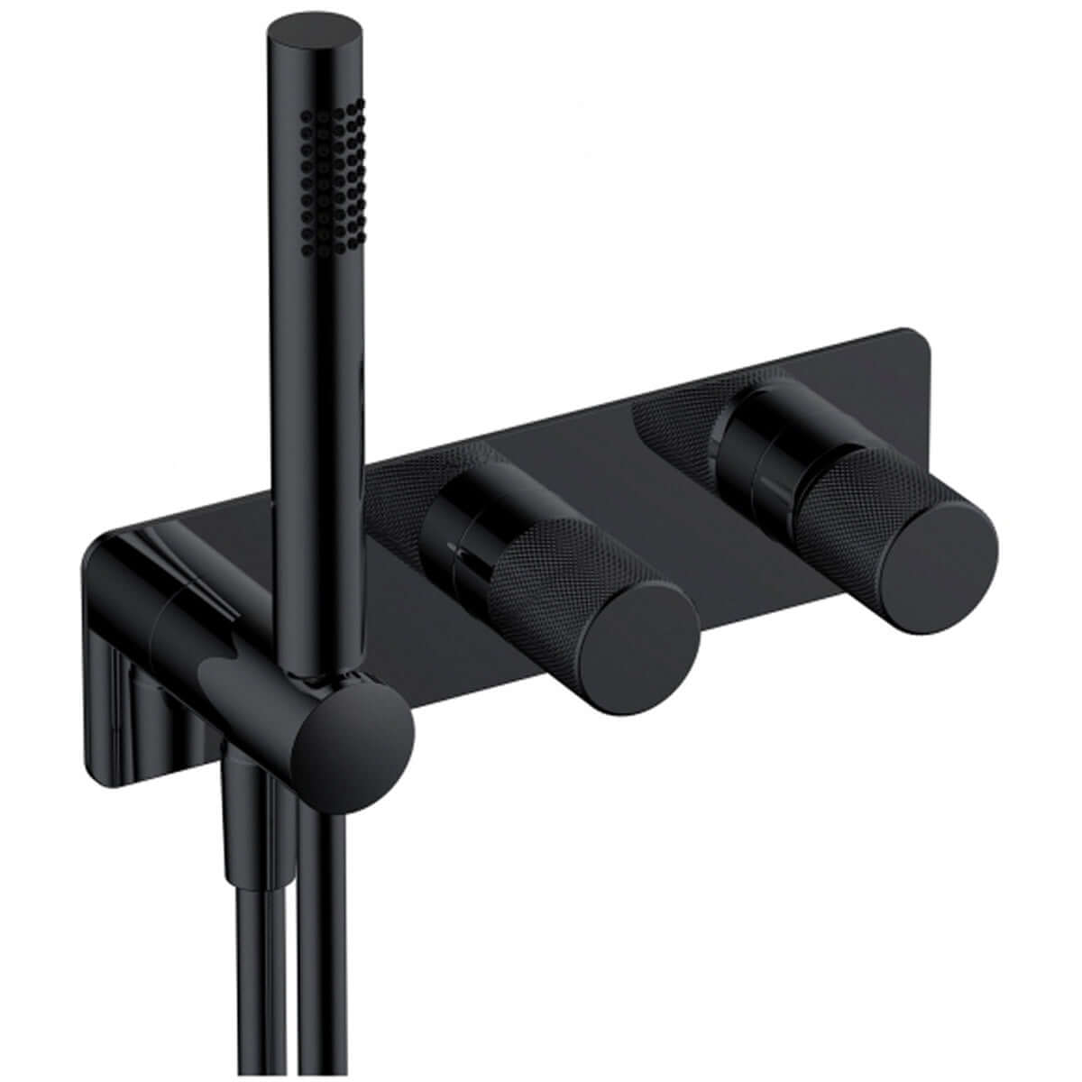 RAK Amalfi Thermostatic Concealed Dual Outlet Shower Valve with Handset