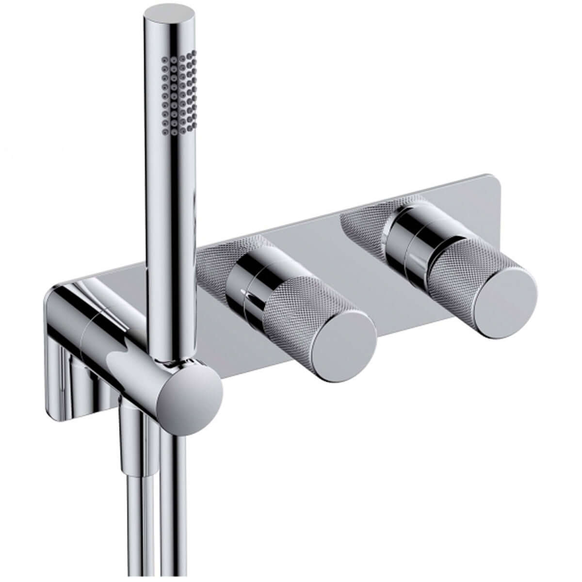 RAK Amalfi Thermostatic Concealed Dual Outlet Shower Valve with Handset