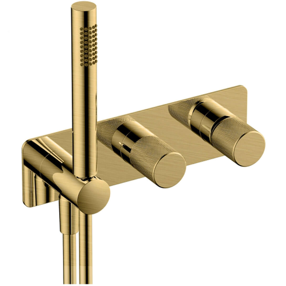 RAK Amalfi Thermostatic Concealed Dual Outlet Shower Valve with Handset