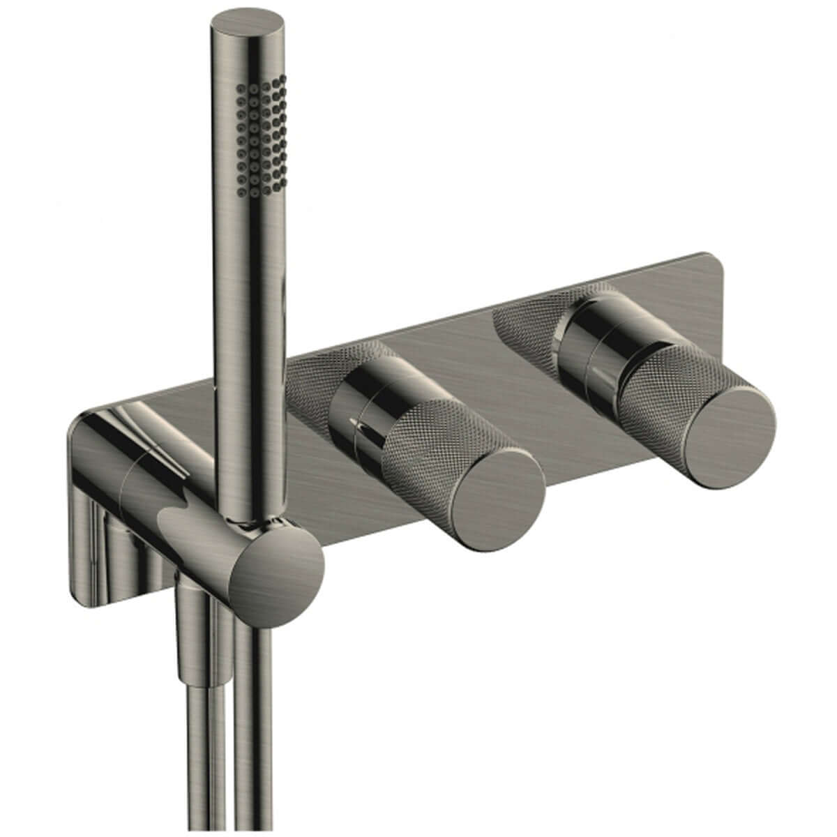 RAK Amalfi Thermostatic Concealed Dual Outlet Shower Valve with Handset