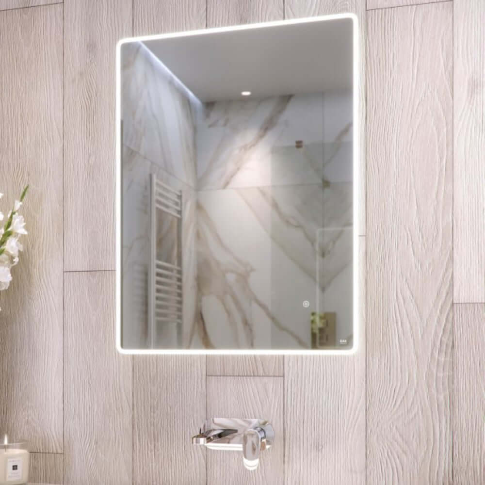 RAK Amethyst LED Illuminated Portrait Mirror
