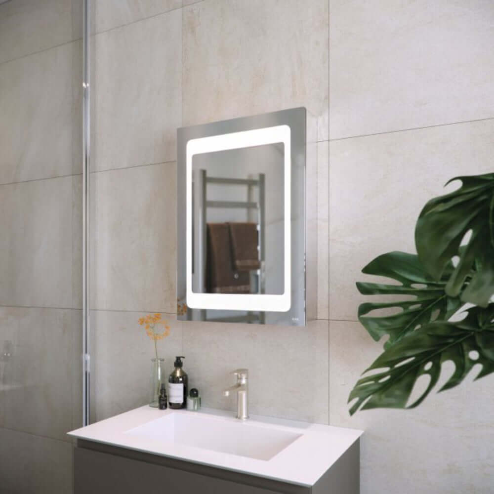 RAK Aphrodite LED Illuminated Bathroom Mirrored Cabinet