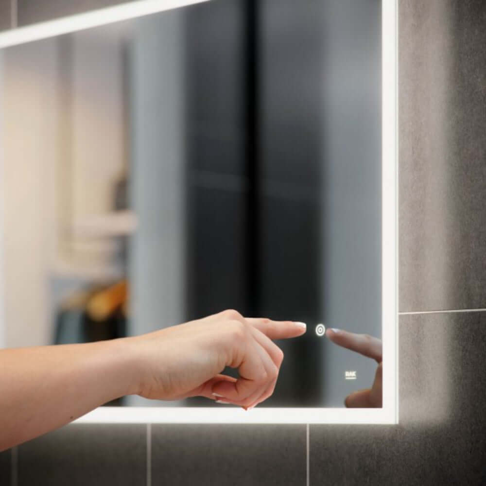 RAK Aphrodite LED Illuminated Bathroom Mirrored Cabinet