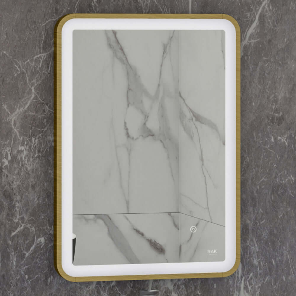 RAK Art Soft 600x800 Rectangular LED Illuminated Bathroom Mirror