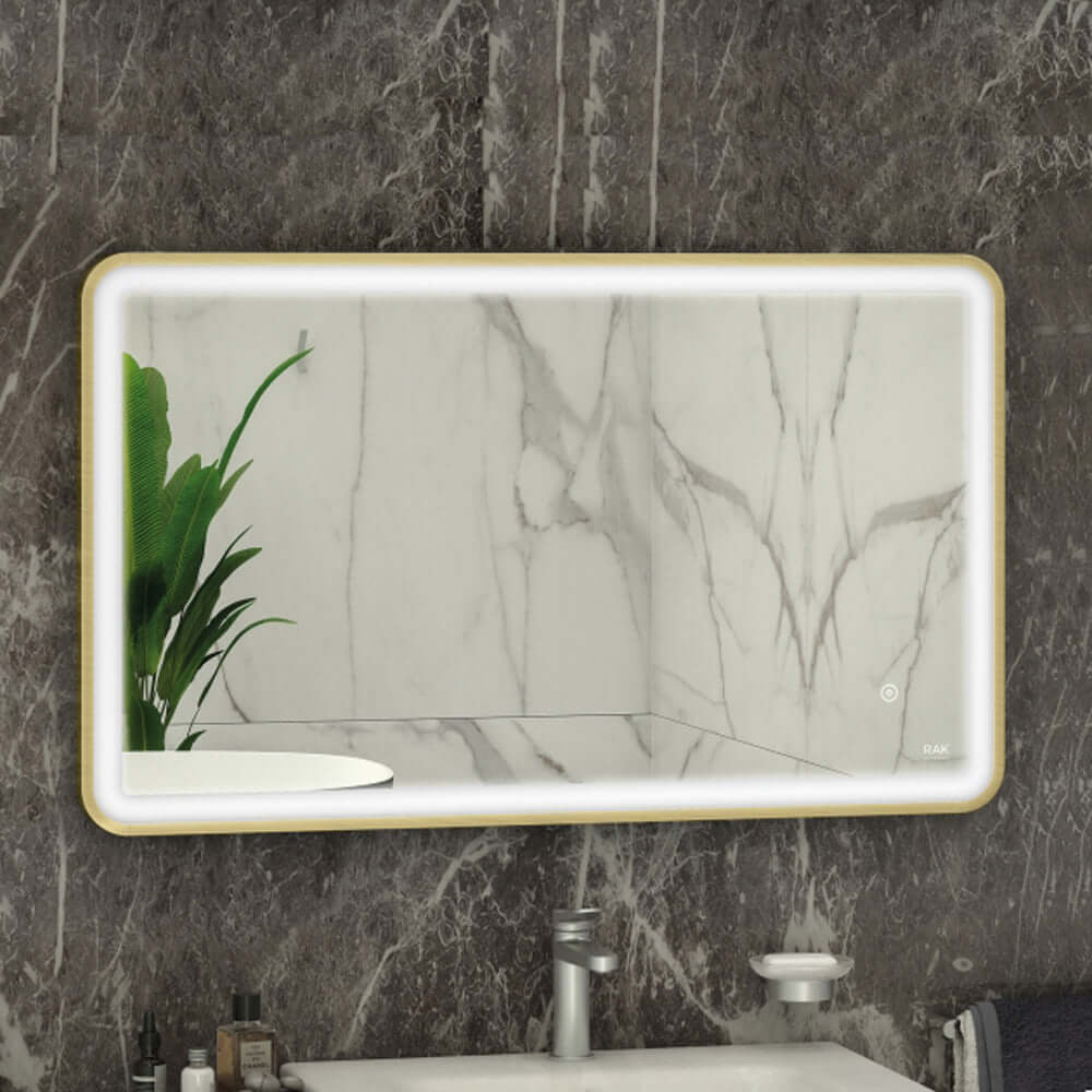RAK Art Soft 600x1000 Rectangular LED Illuminated Bathroom Mirror