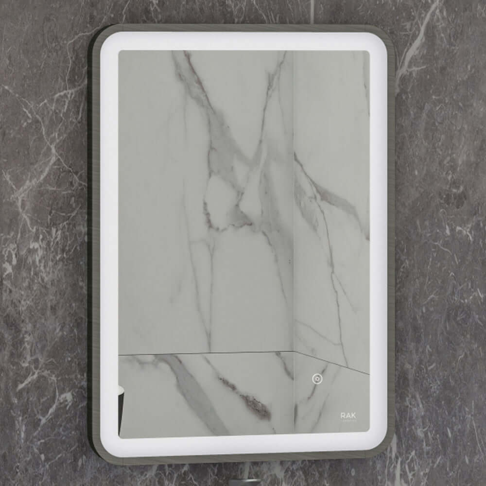 RAK Art Soft 600x800 Rectangular LED Illuminated Bathroom Mirror