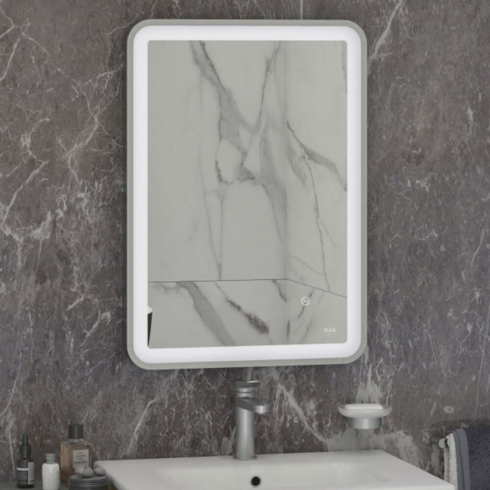 RAK Art Soft 500x700 Rectangular LED Illuminated Bathroom Mirror