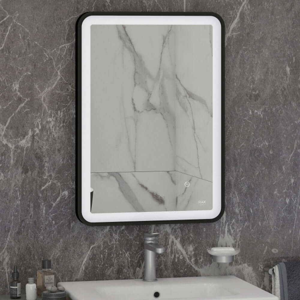 RAK Art Soft 500x700 Rectangular LED Illuminated Bathroom Mirror