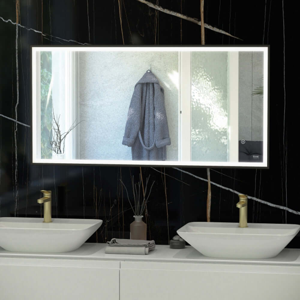 RAK Art Square 600x1200 LED Bathroom Mirror
