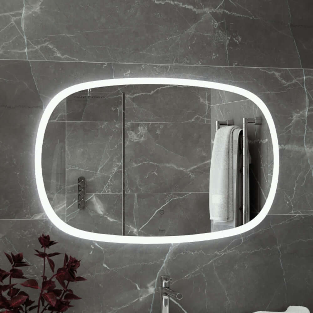RAK Deco LED Illuminated Landscape Bathroom Mirror