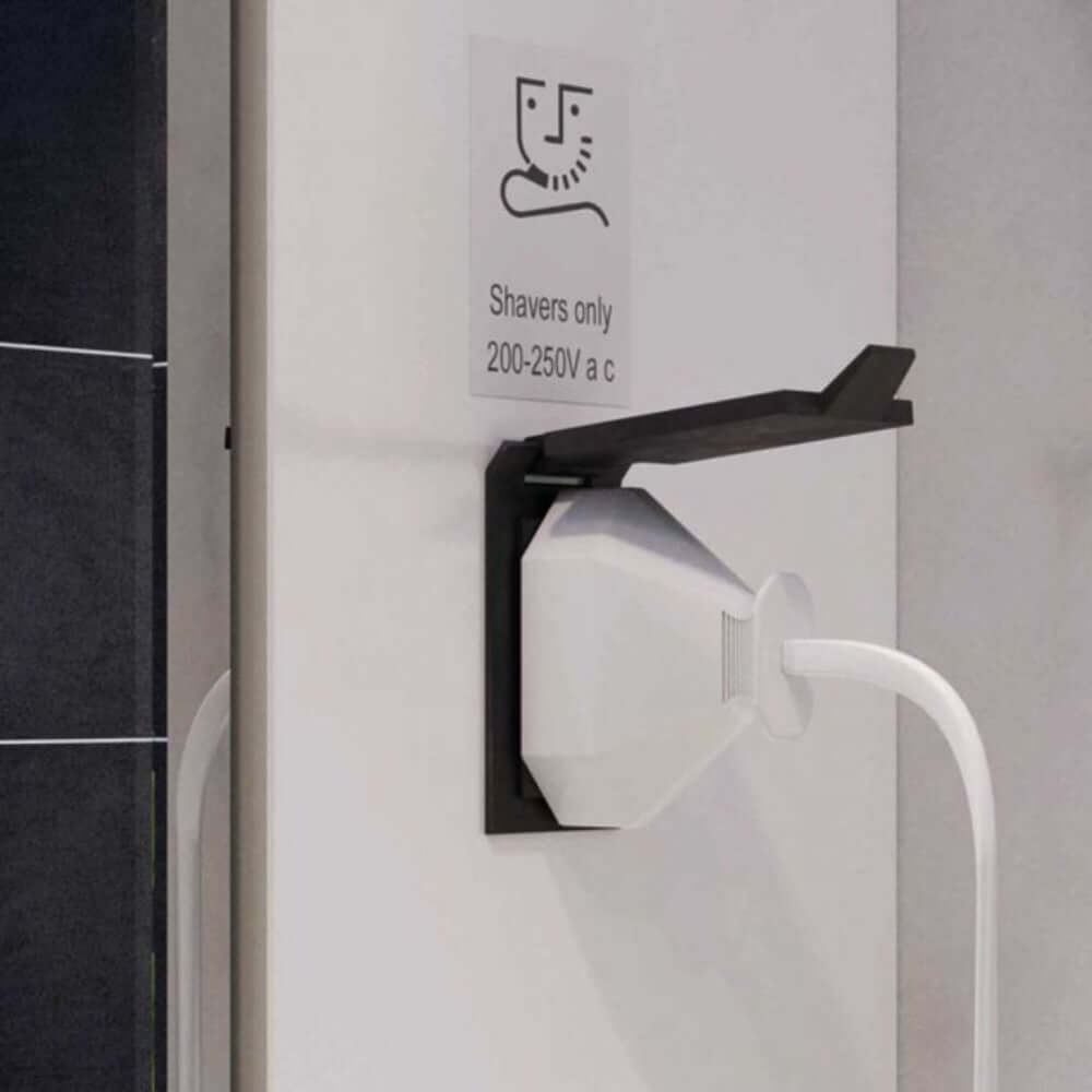 RAK Hestia LED Portrait Mirror with Switch and Demister Pad Illuminated