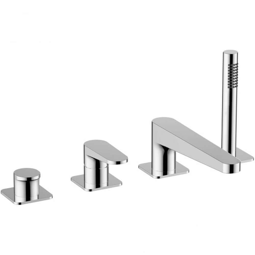 RAK Ischia Deck Mounted 4-Hole Bath Shower Mixer Tap