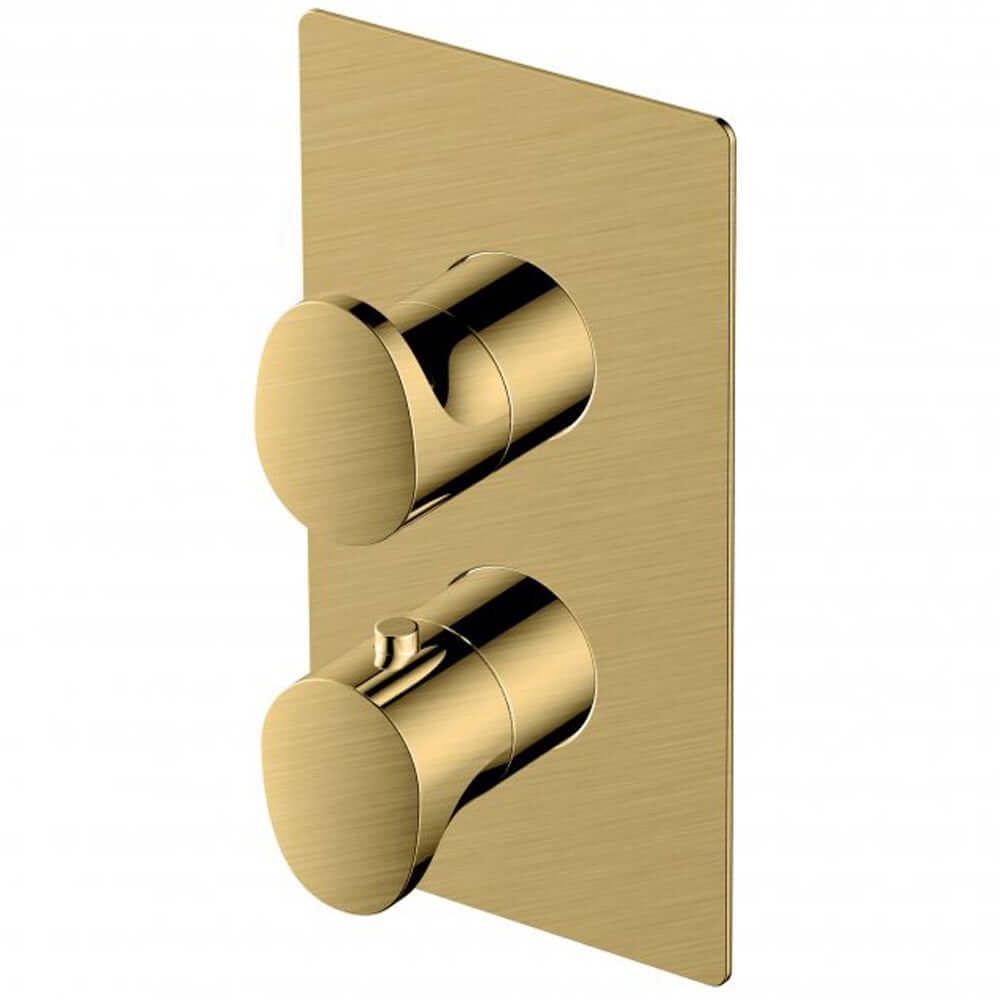 RAK Single Outlet, 2 Handle Thermostatic Concealed Shower Valve