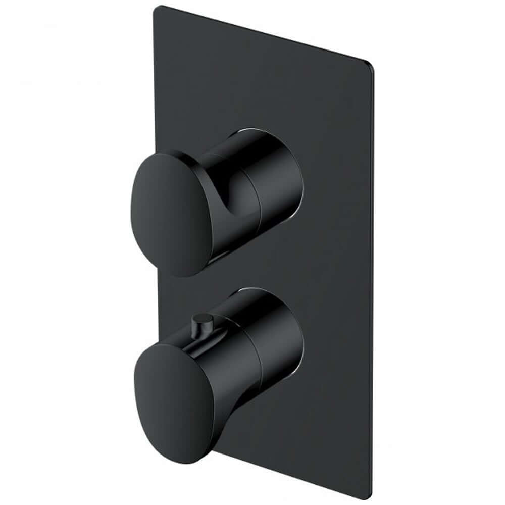 RAK Dual Outlet, 2 Handle Thermostatic Concealed Shower Valve