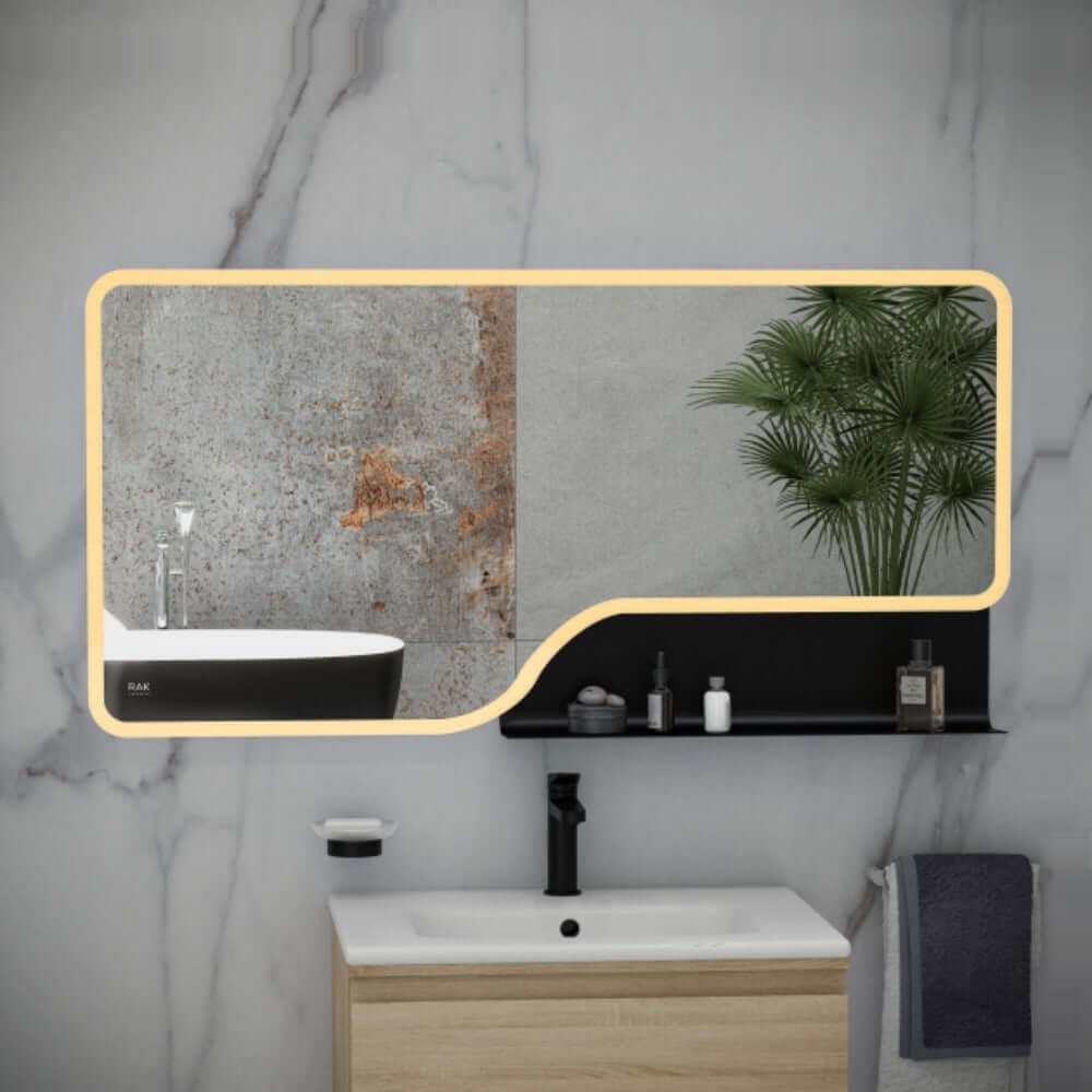 RAK Ornate 600x1200 LED Illuminated Mirror