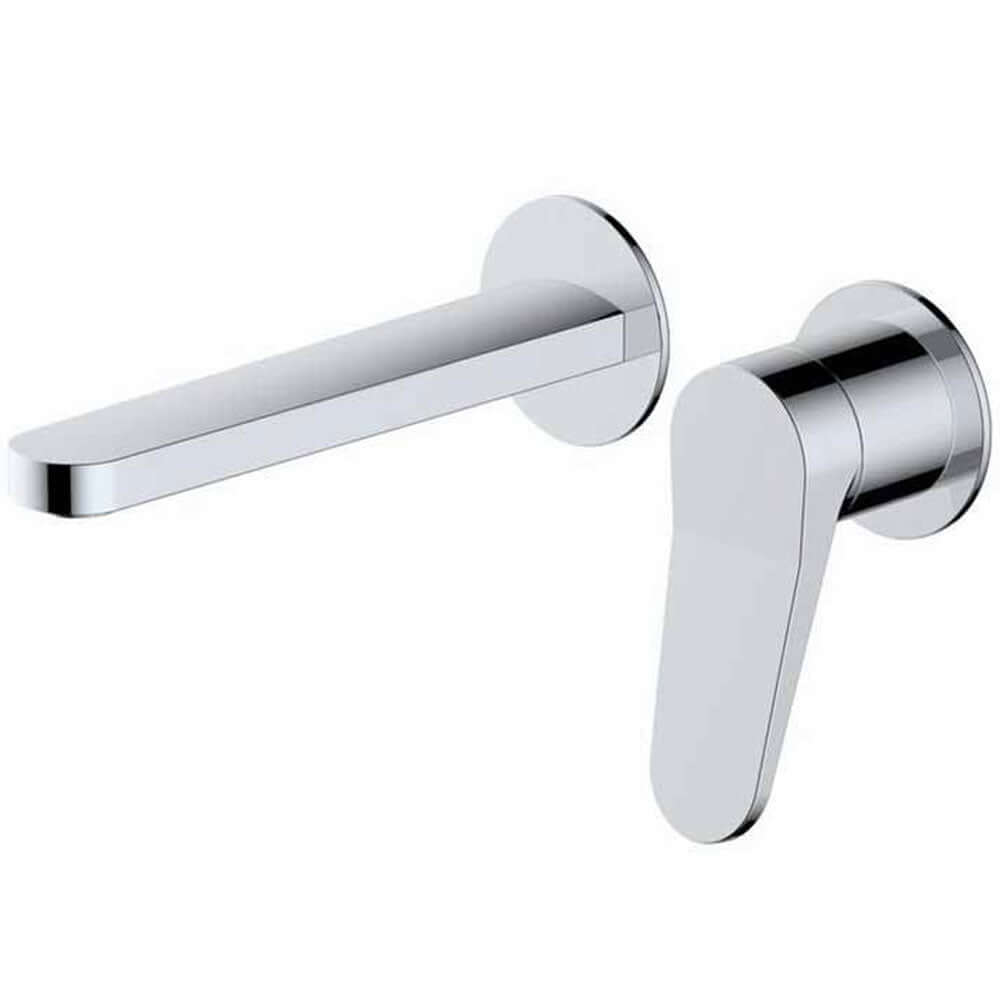 RAK Petit Round Wall Mounted Single Lever Basin Tap