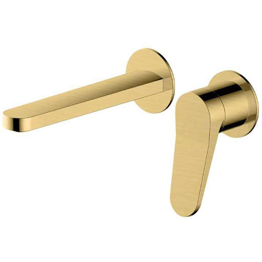 RAK Petit Round Wall Mounted Single Lever Basin Tap