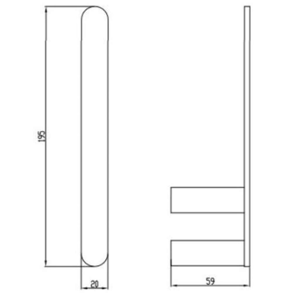 RAK Petit Round Spare Toilet Paper Holder