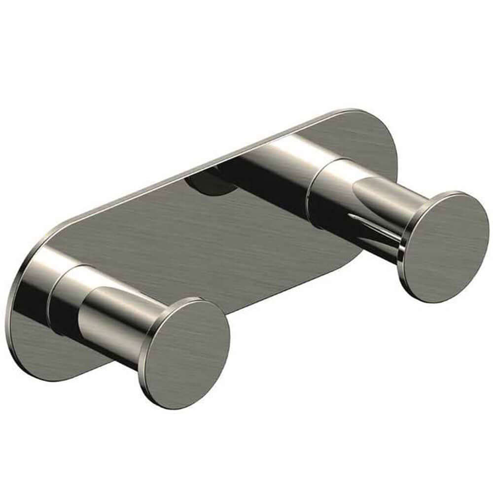 RAK Petit Round Double Toilet Robe Hook