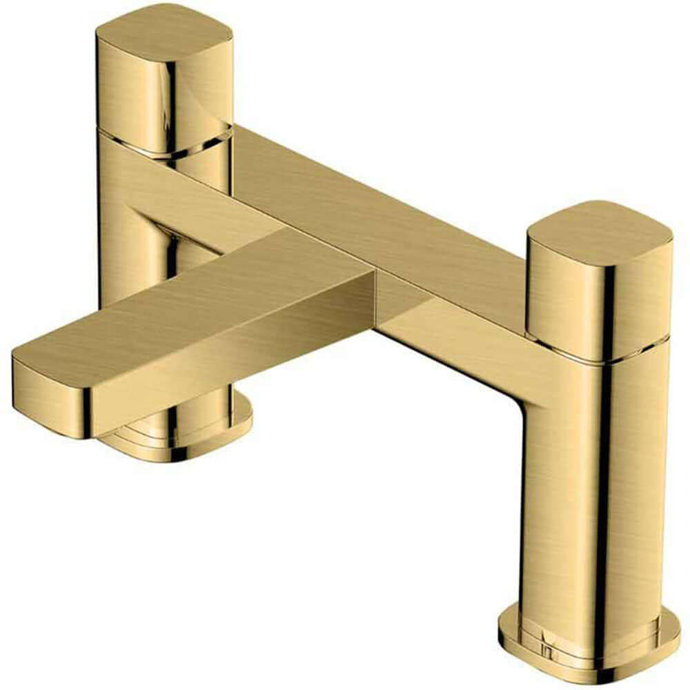 RAK Petit Square Pillar Mounted Bath Filler Tap