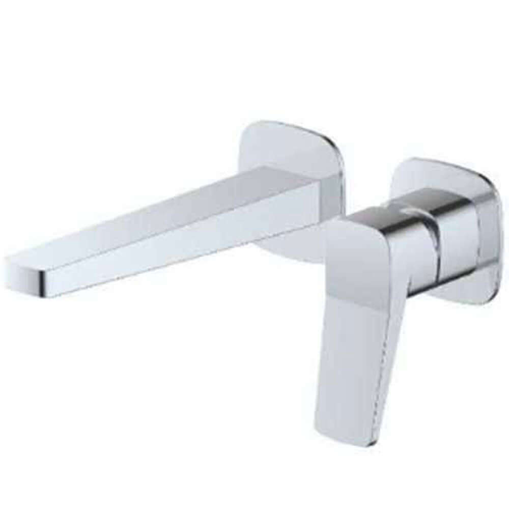 RAK Petit Square Wall Mounted Single Lever Basin Mixer Tap