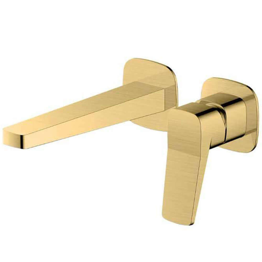 RAK Petit Square Wall Mounted Single Lever Basin Mixer Tap