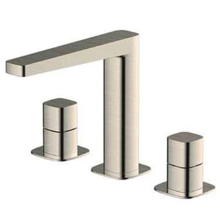 RAK Petit Square 3-Hole Basin Mixer Tap Deck Mounted