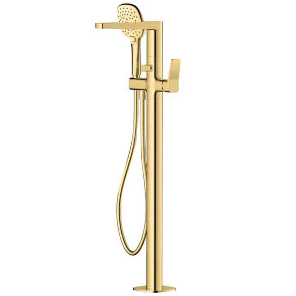 RAK Petit Square Freestanding Bath Shower Mixer Tap