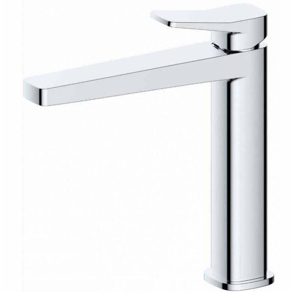 RAK Petit Square Medium Height Basin Mixer Tap