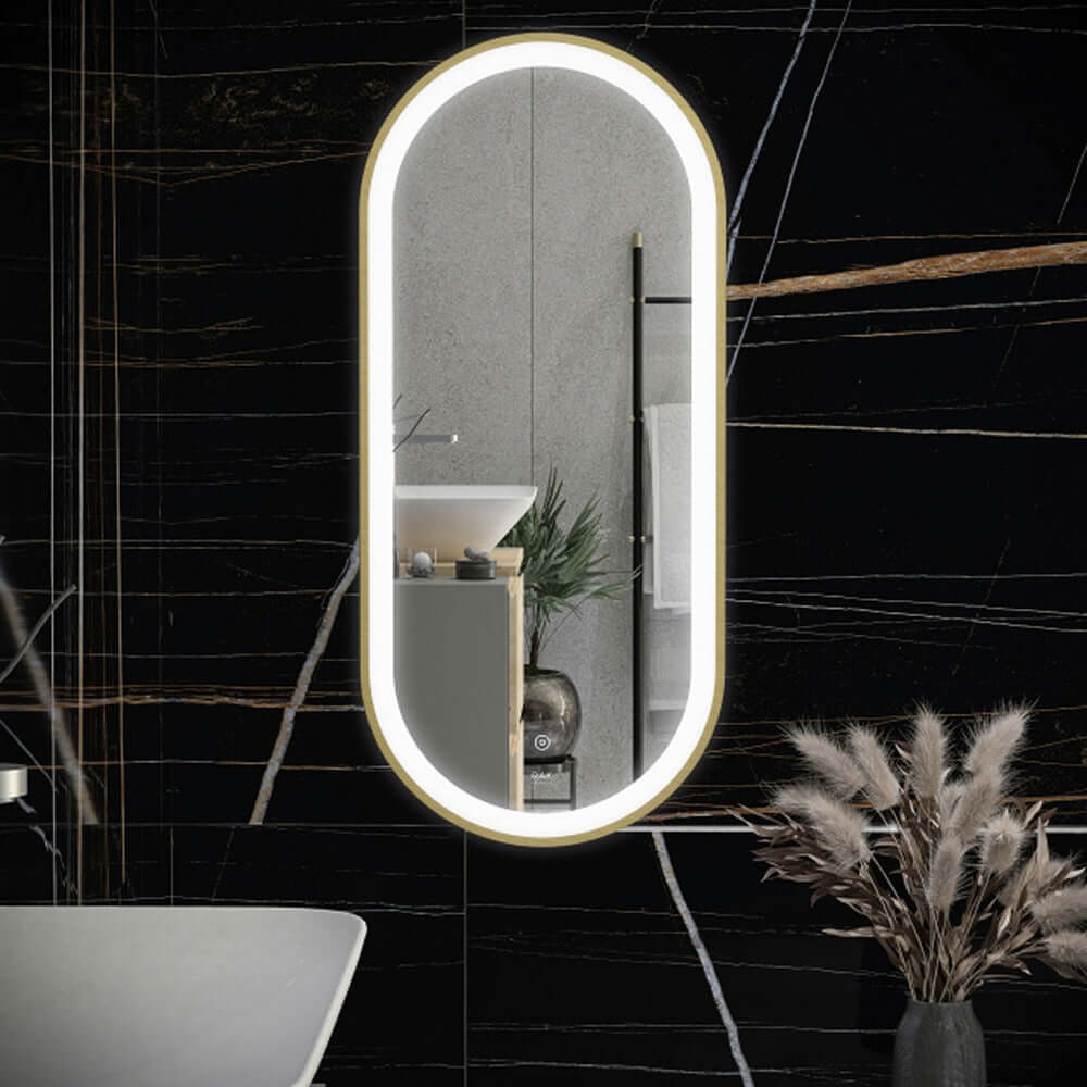 RAK Picture Oval 550x1000 LED Illuminated Mirror