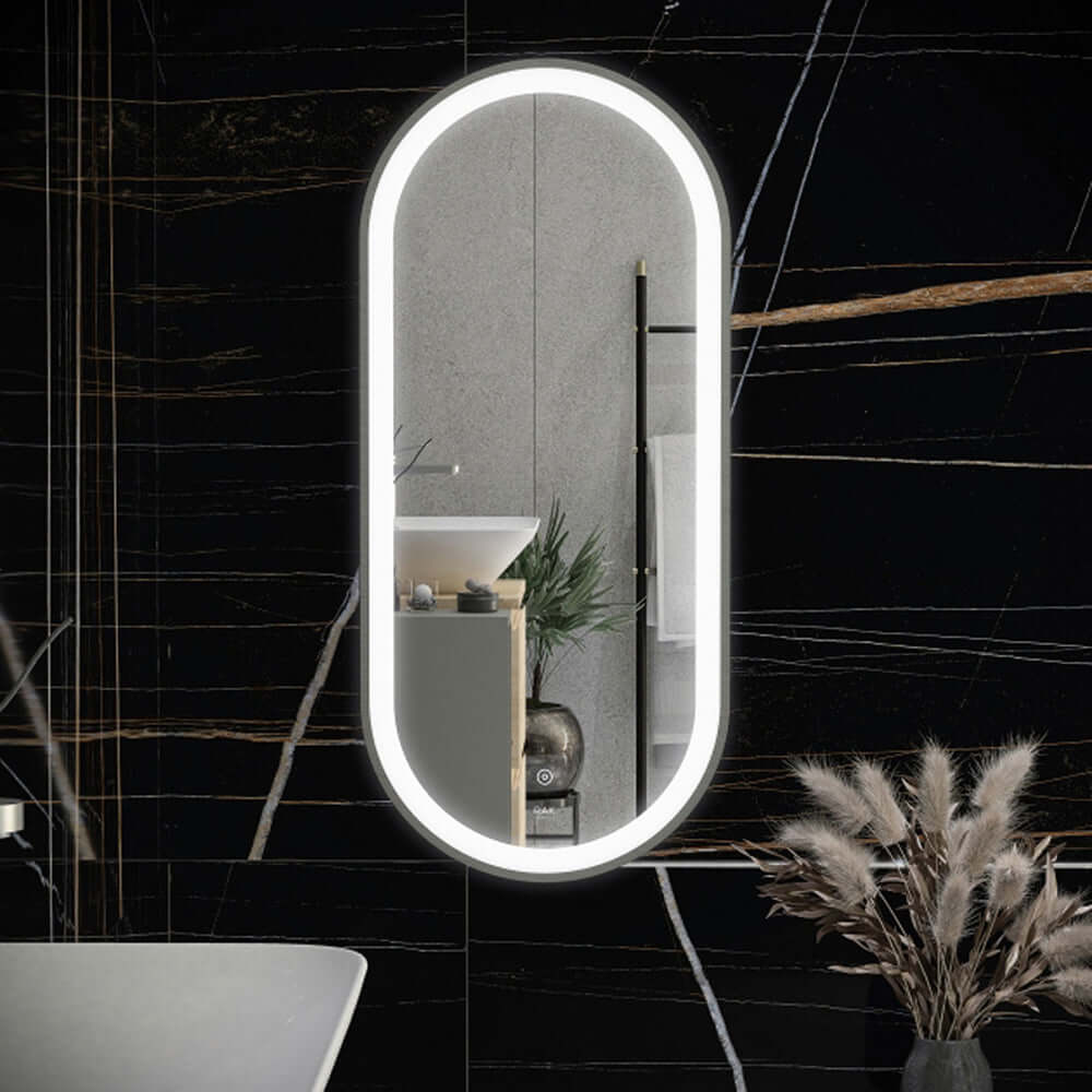 RAK Picture Oval 550x1000 LED Illuminated Mirror