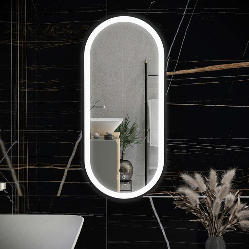 RAK Picture Oval 550x1000 LED Illuminated Mirror