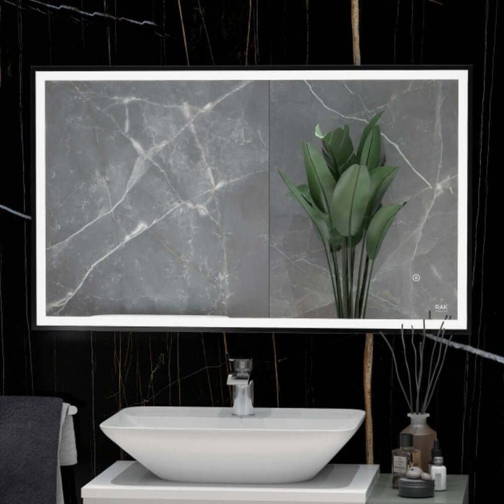 RAK Picture Square 600x1000 LED Illuminated Mirror