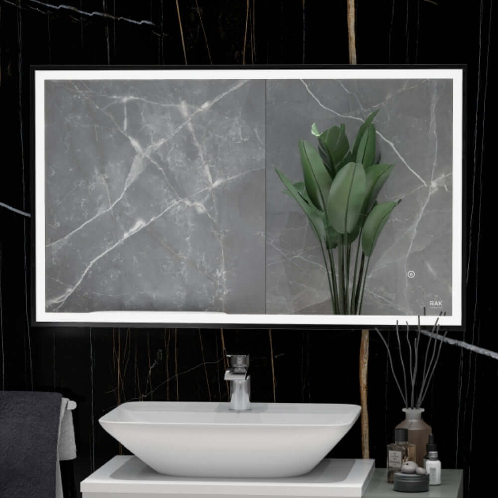 RAK Picture Square 600x1200 LED Illuminated Mirror