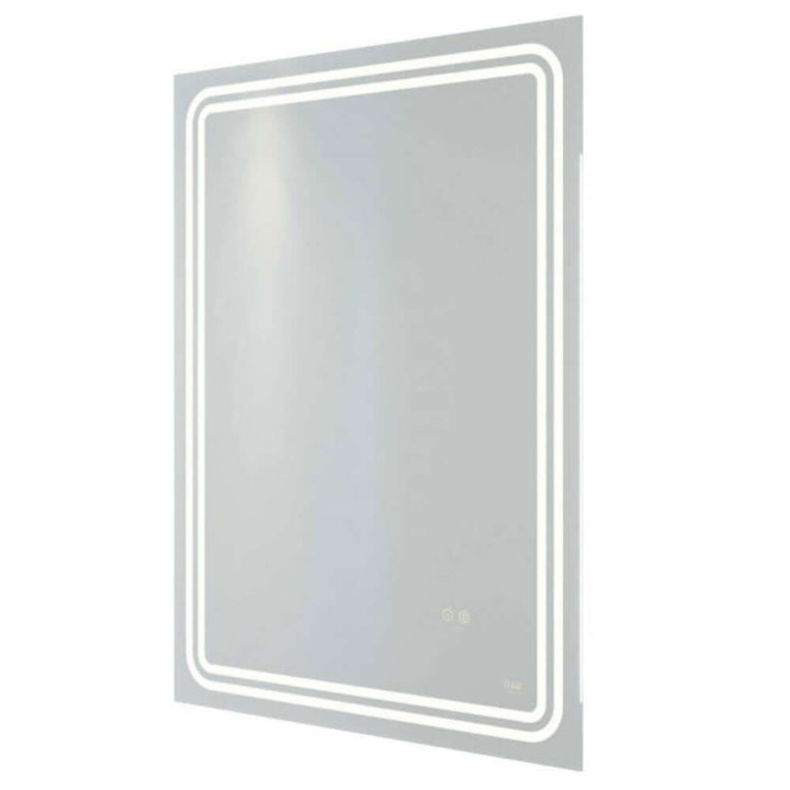 RAK Pluto 600x800 LED Portrait Mirror with Switch and Demister