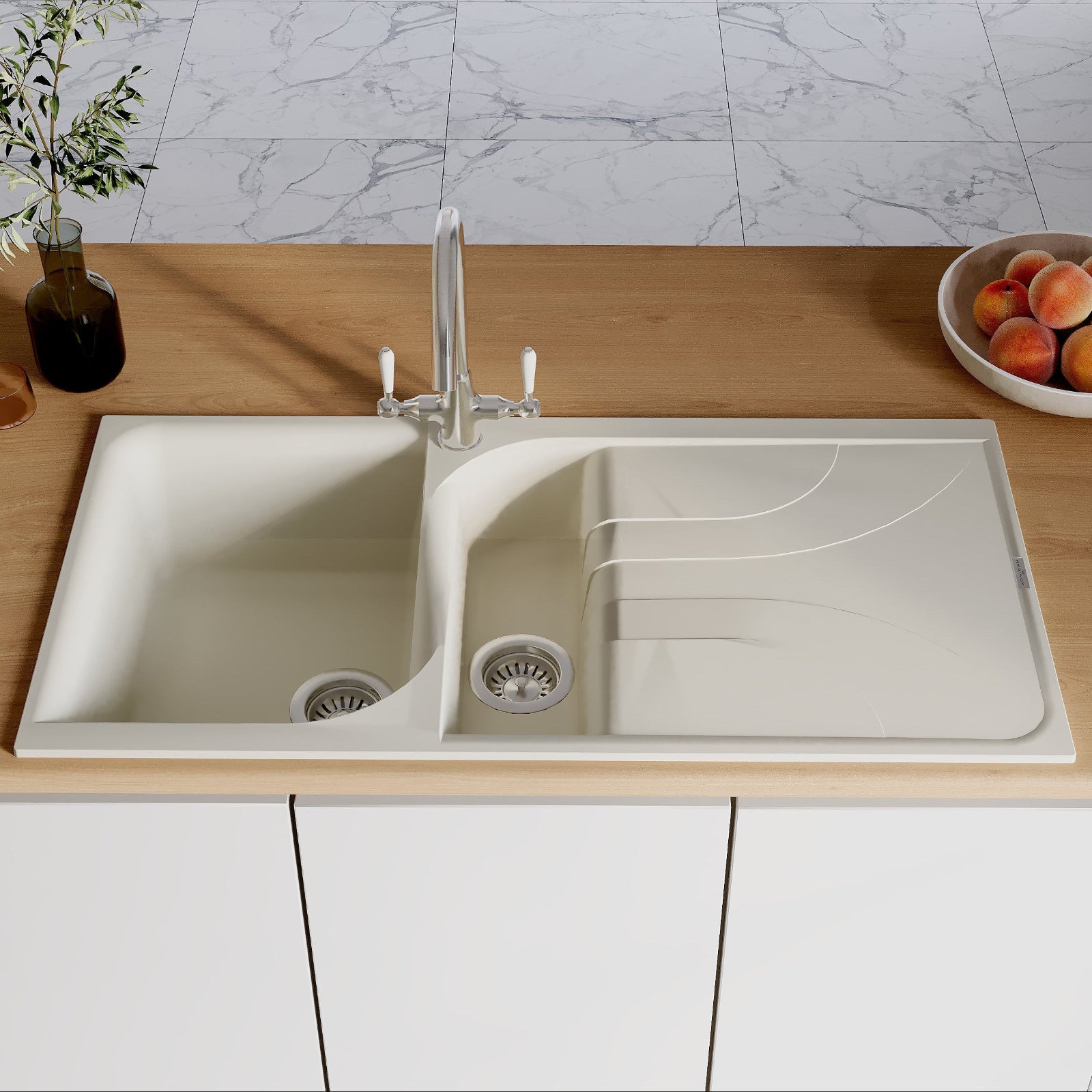 Reginox Ego 1.0 & 1.5 Bowl Granite Composite Kitchen Sink & Waste