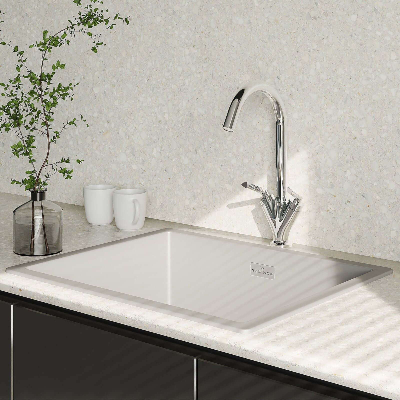 Reginox Multa 1.0 Bowl Granite Kitchen Sink & Waste